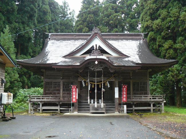 花松神社・拝殿