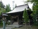 津軽信英と縁がある黒石神社拝殿右斜め前方の画像